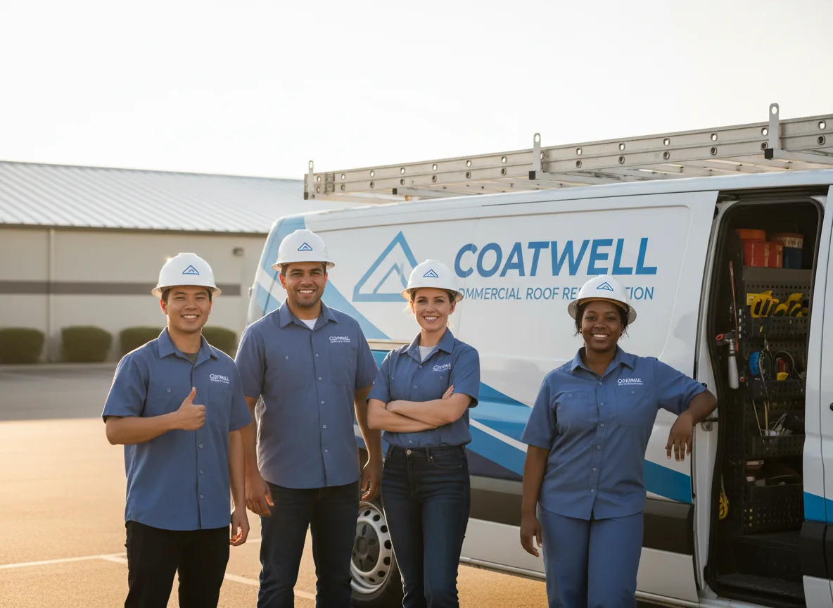Commercial roof coating company in Converse, LA